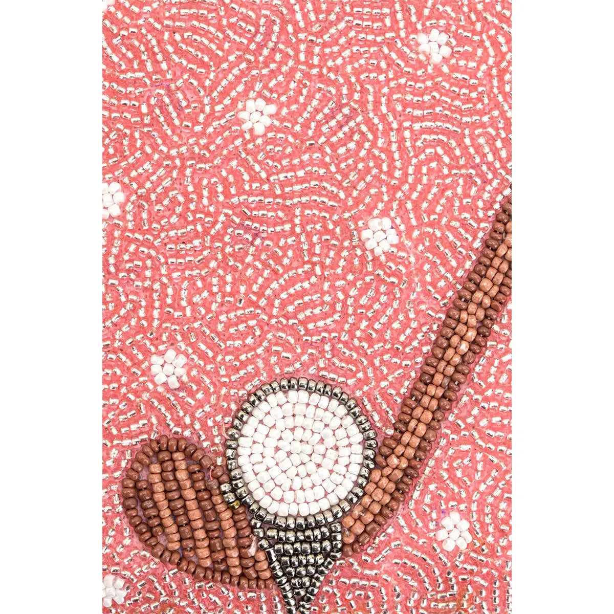 Tee Trolley Beaded Bag
