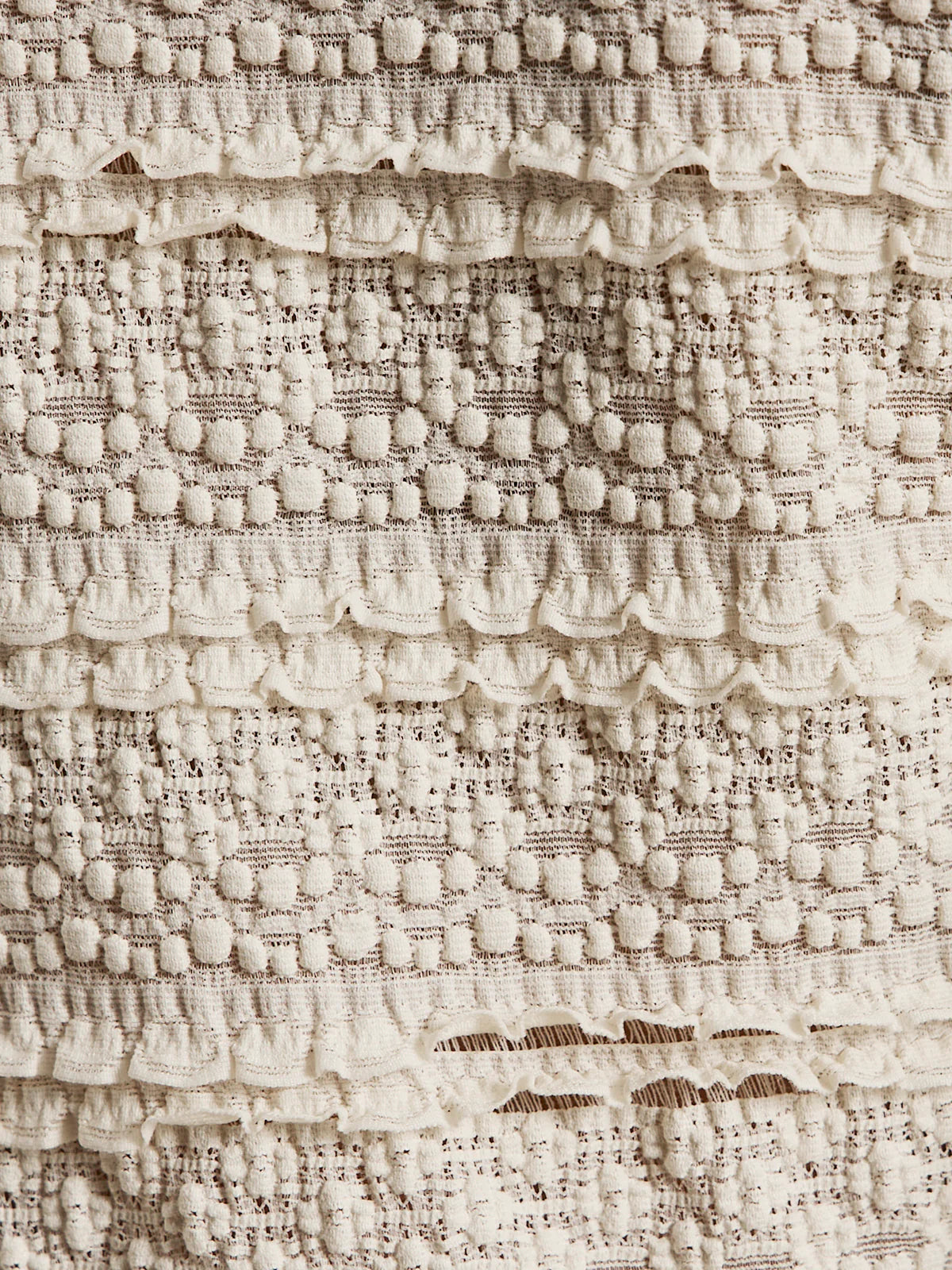 Sanctuary Lovely Lace Button Front