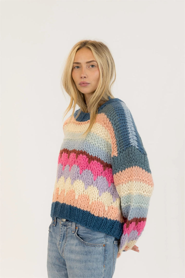 Lyla&Lux Hannah Handmade Crewneck