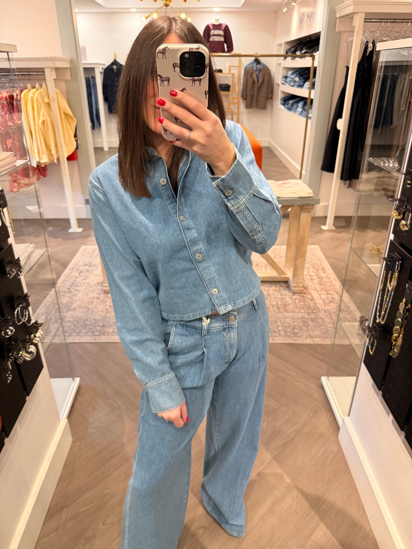 DL 1961 Montauk Long Sleeve Denim Shirt