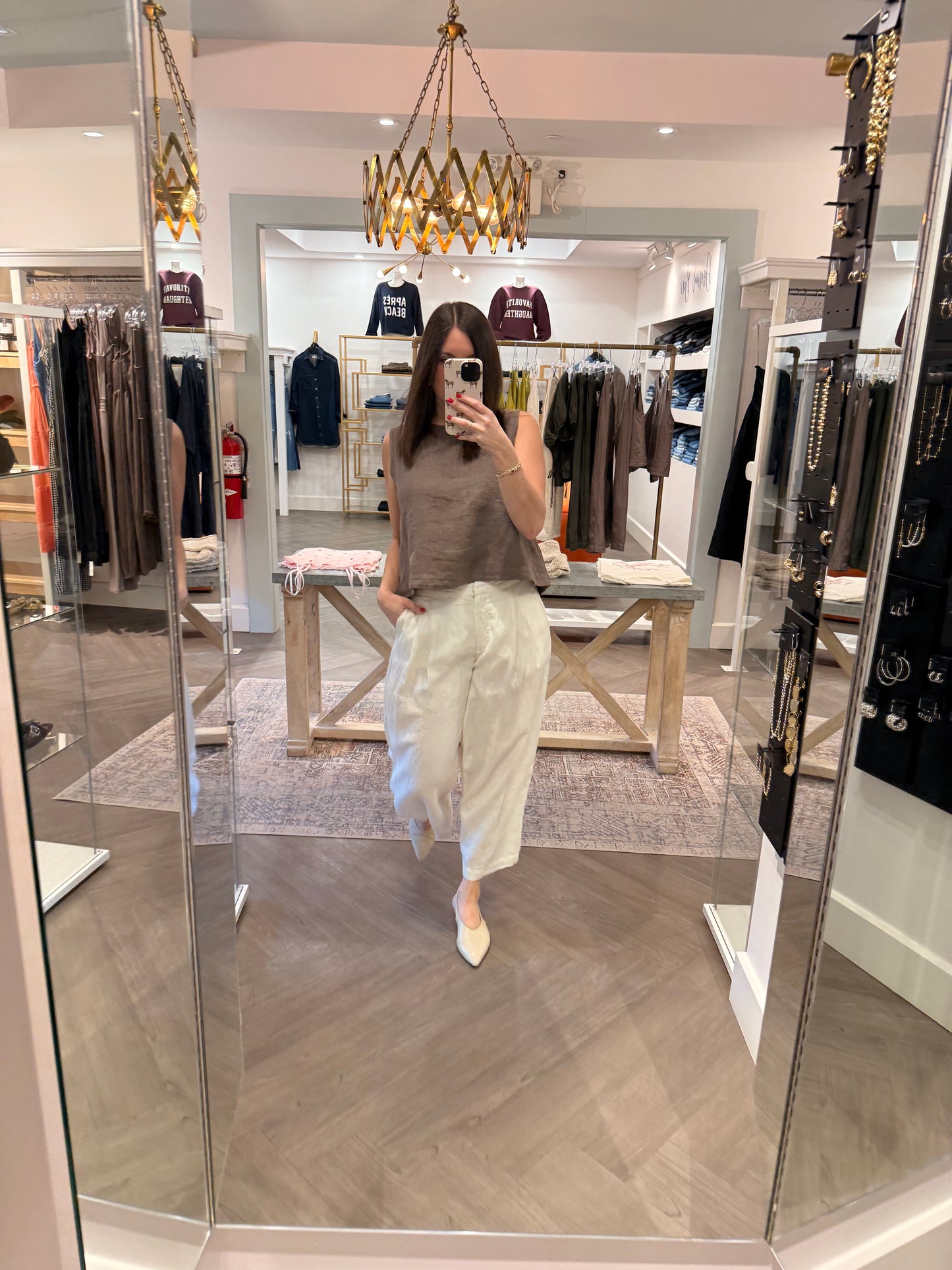 Velvet Danika Linen Pant