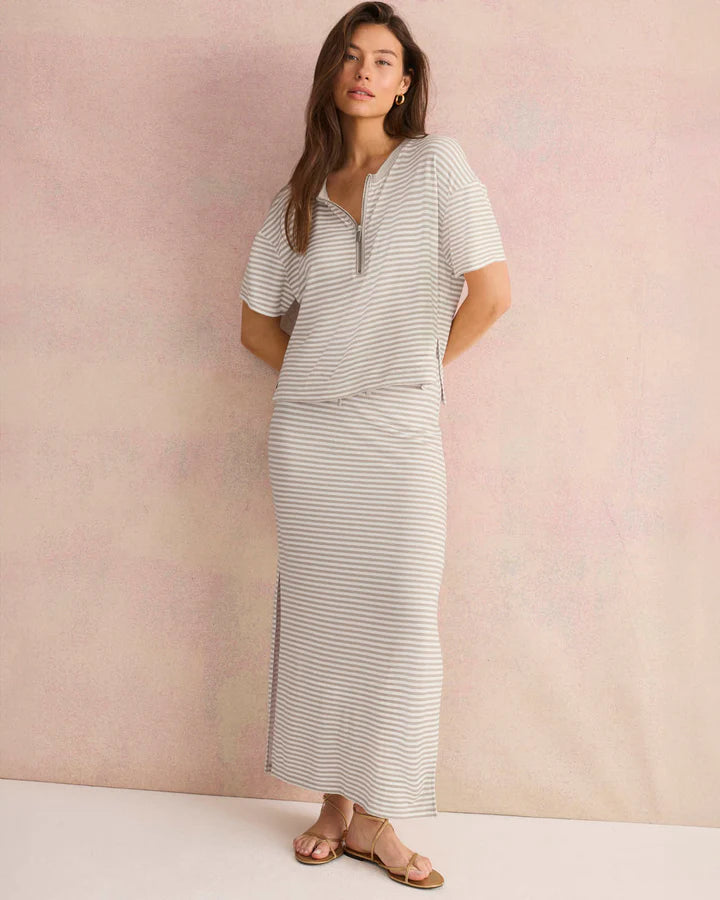 Splendid Brooke Stripe Skirt