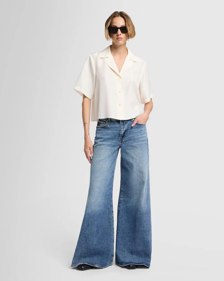 7 for all Mankind Willow Wide