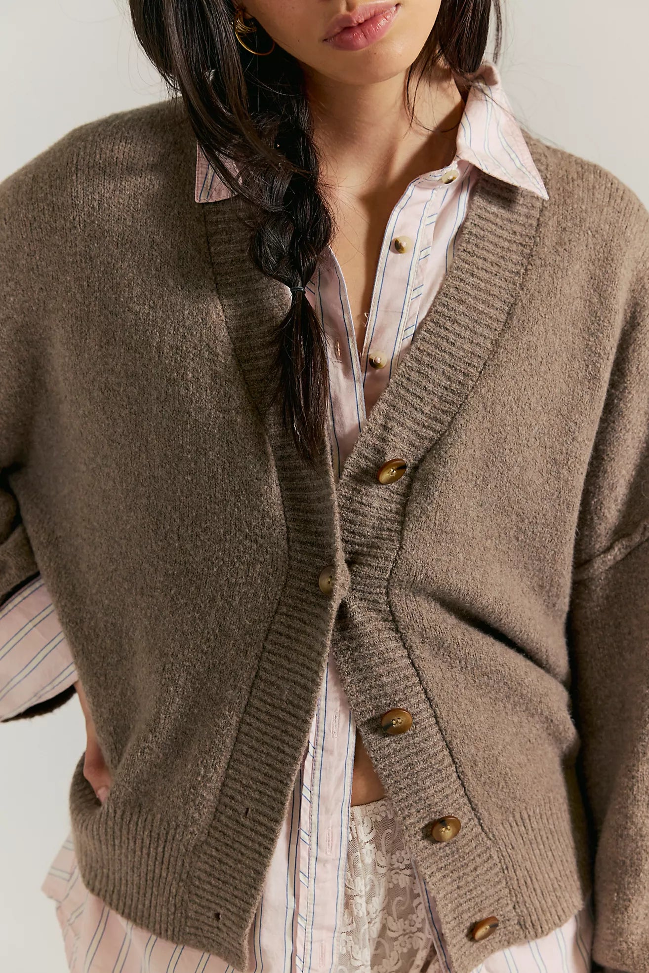 Free People Cool of the Night Cardi