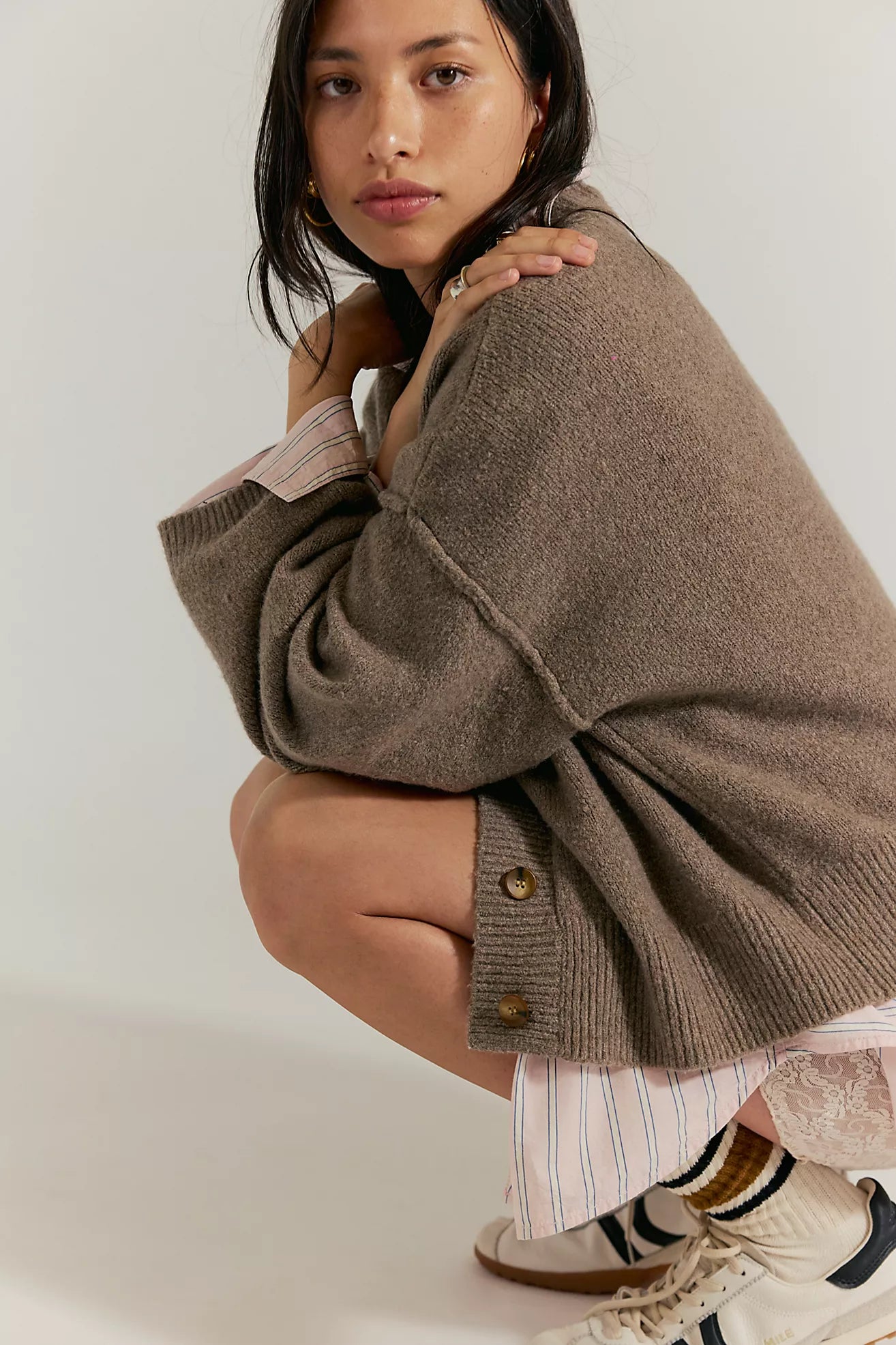 Free People Cool of the Night Cardi