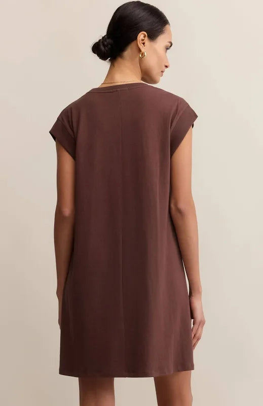 Z Supply Routine Shift Mini Dress