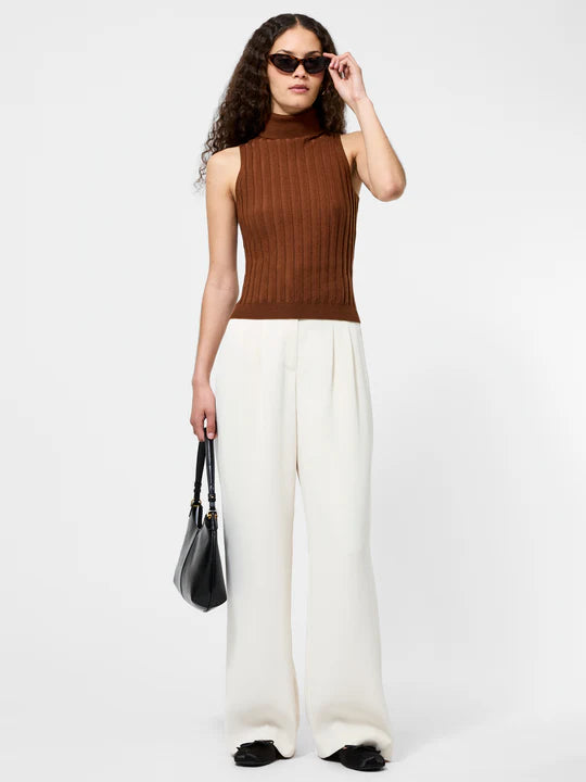 French Connection Turtleneck Sleeveless Sweater