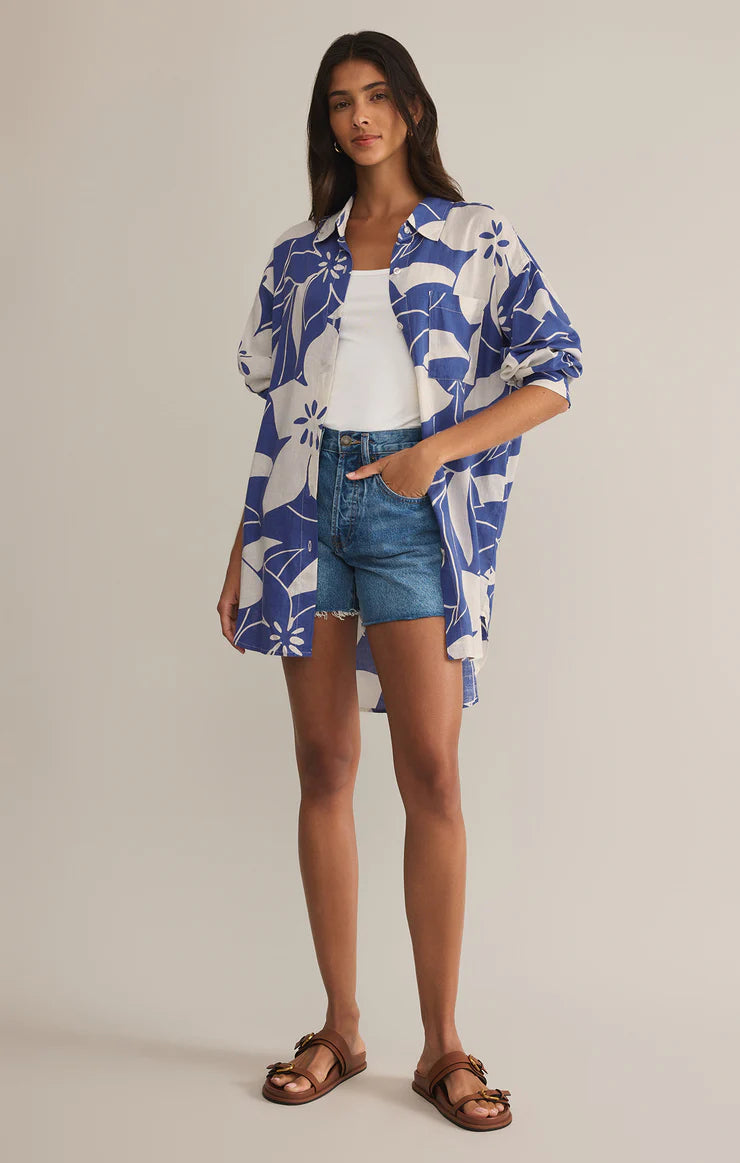 Z Supply Tomas Madero Leaf Button Up
