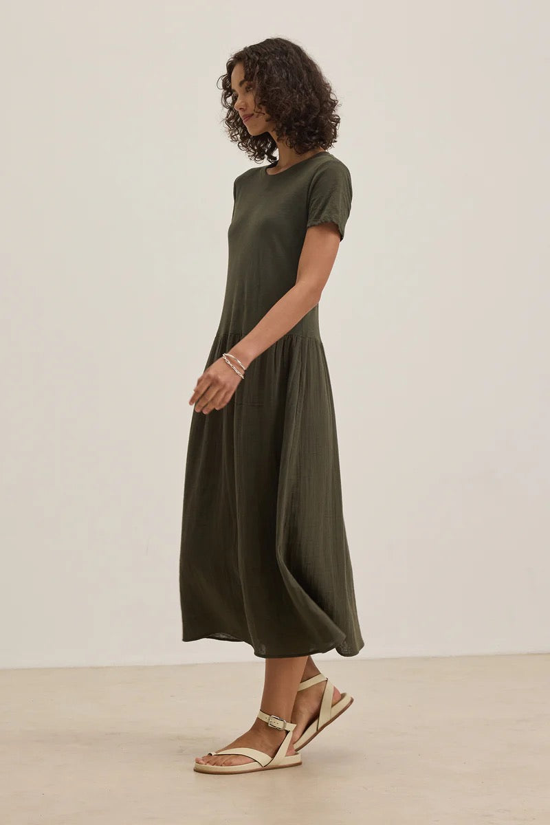 Velvet Itza Cotton Slub Dress