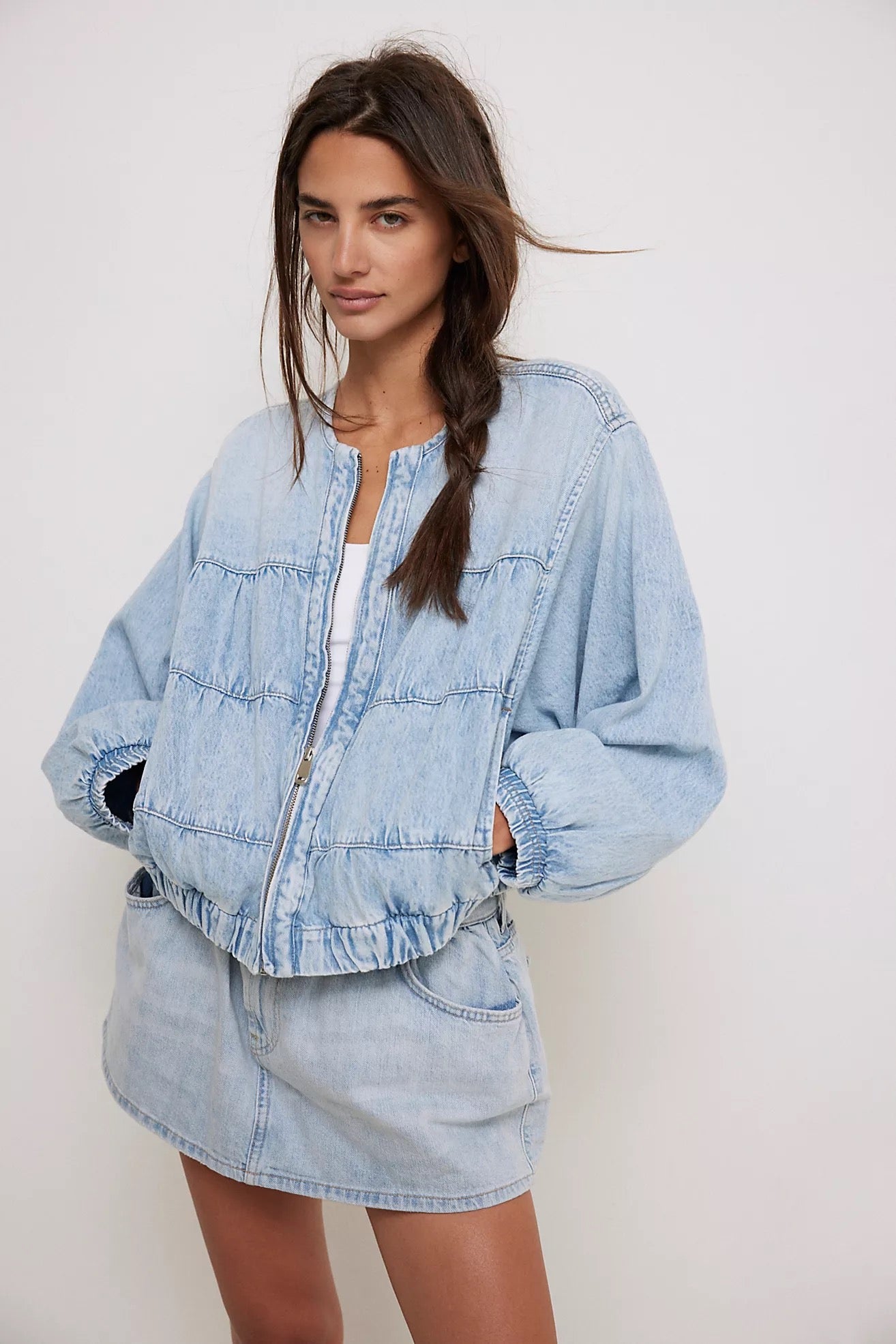 Free People Layla Denim Jacket