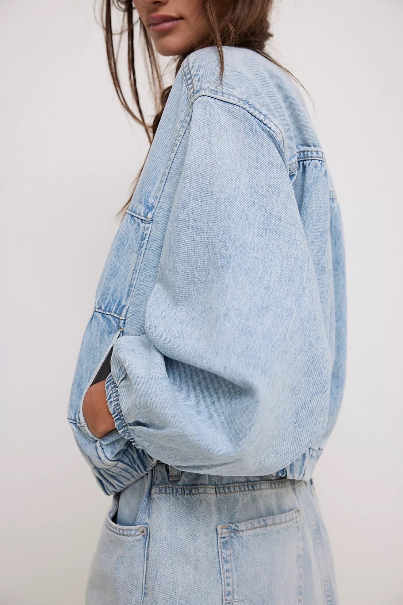 Free People Layla Denim Jacket