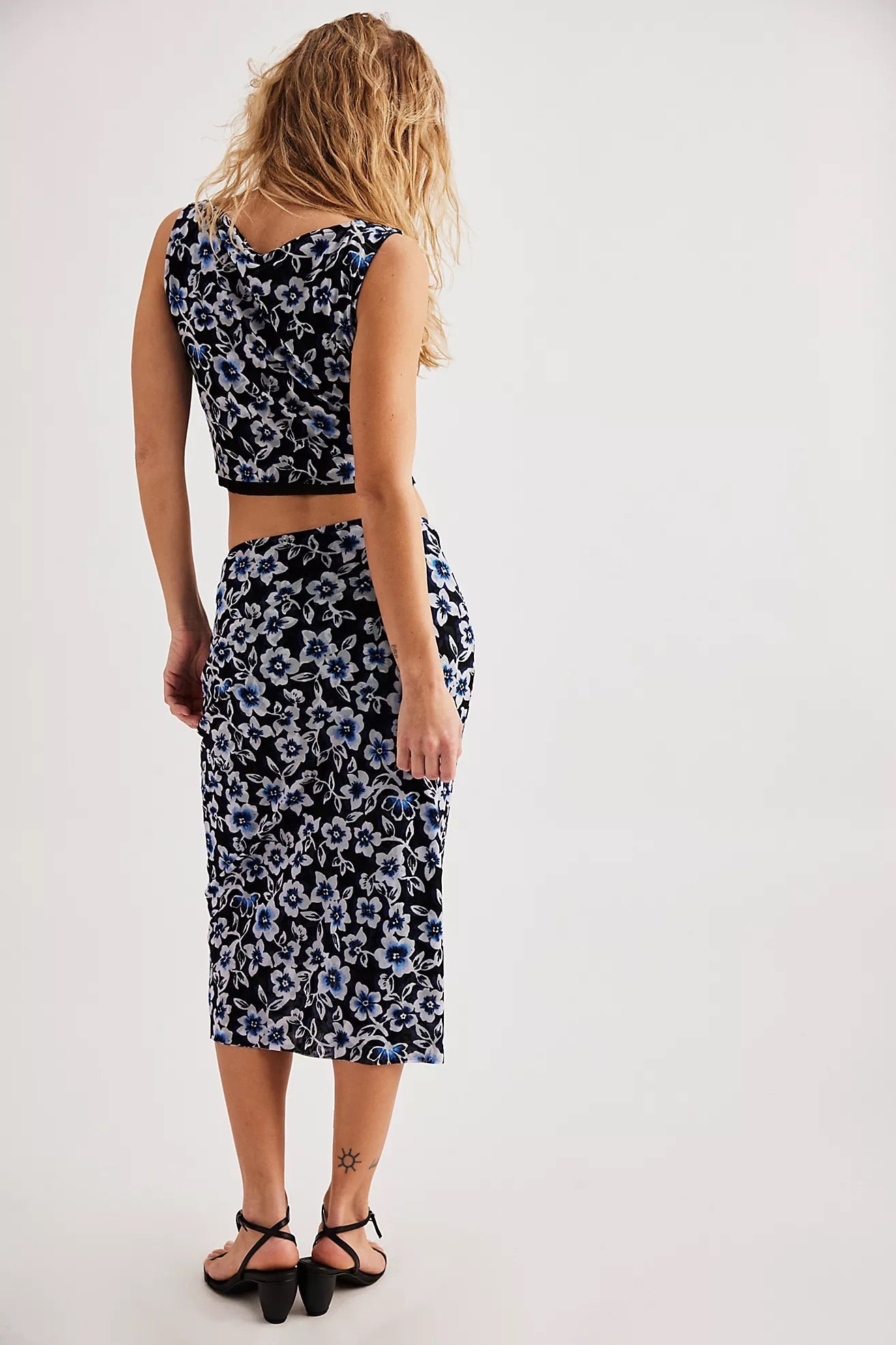 Free People Mona Skirt Set