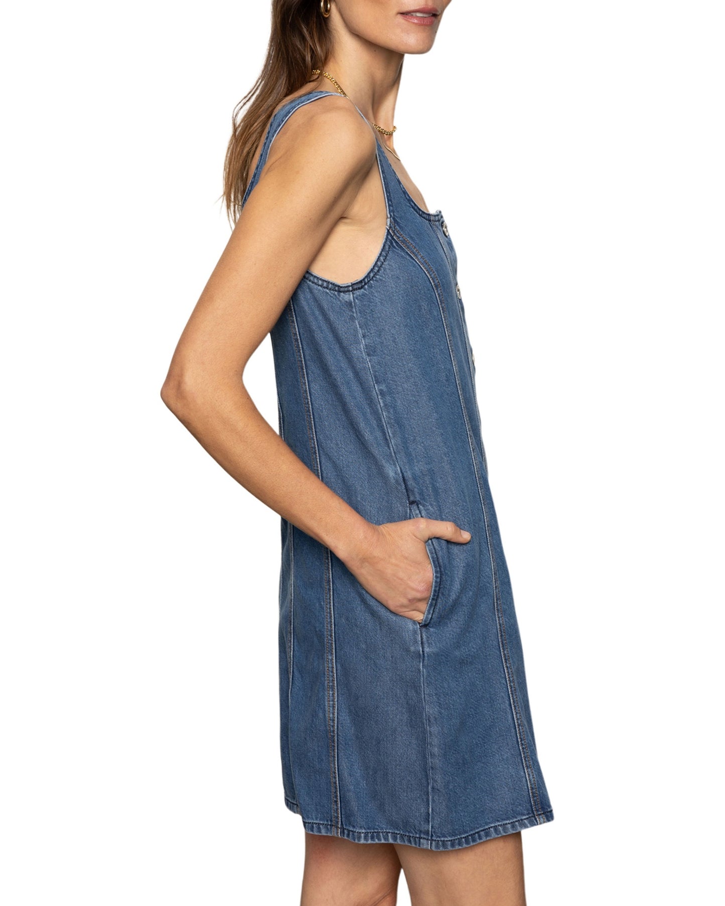 Sanctuary Blossom Denim Dress