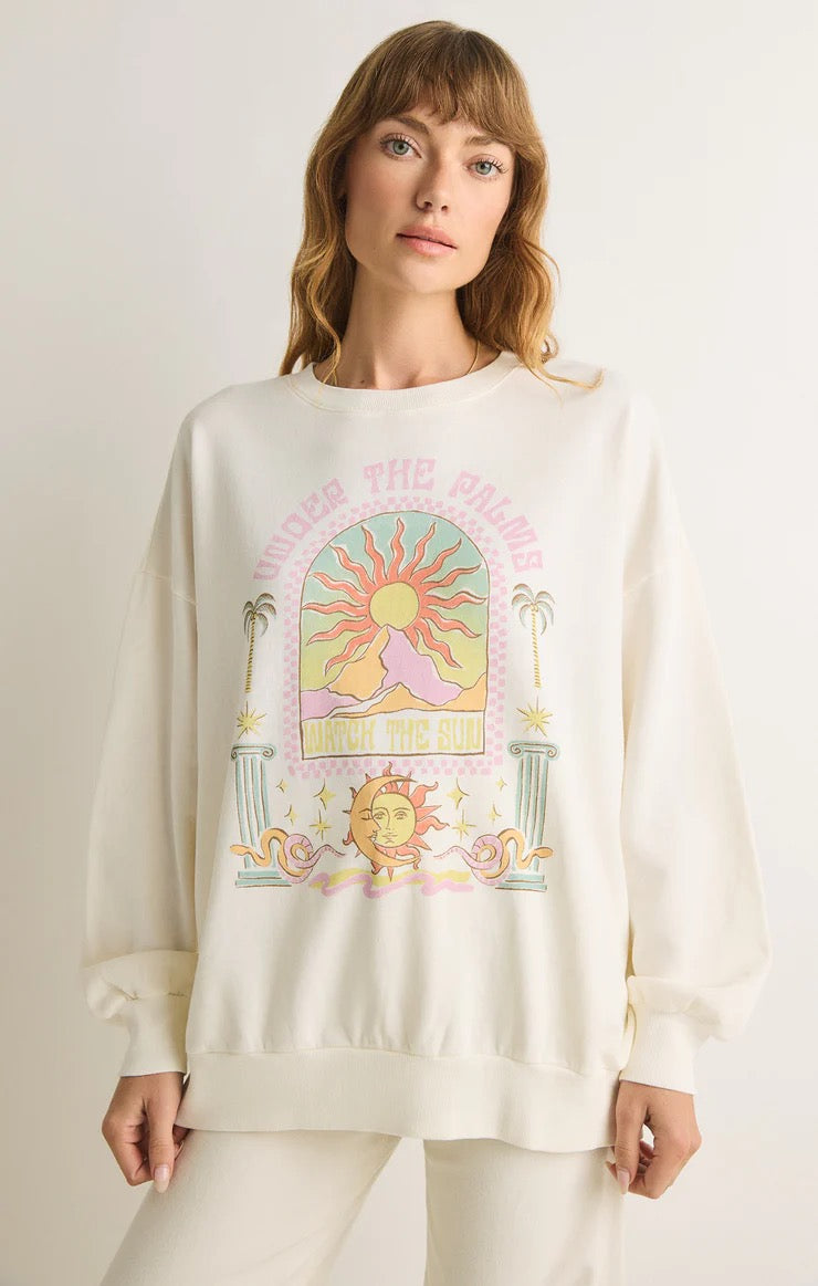 Z Supply Under the Palms sweatshirt