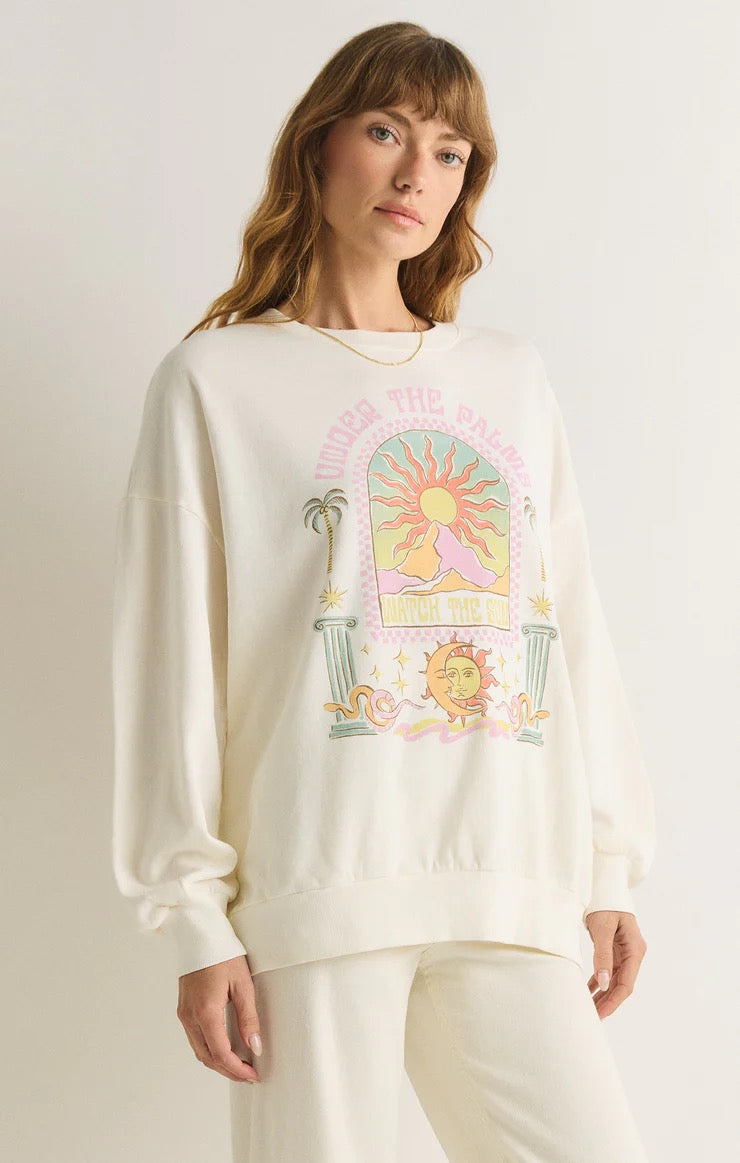 Z Supply Under the Palms sweatshirt