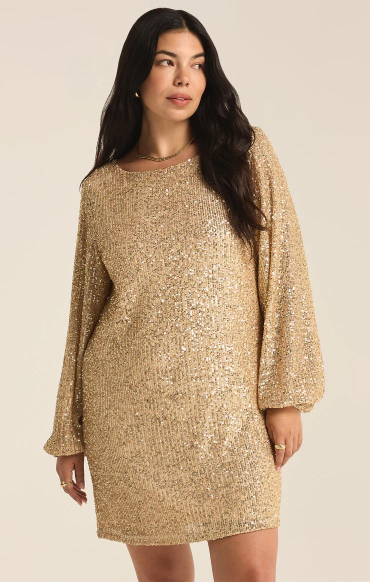 Z Supply Andromeda Sequin Dress