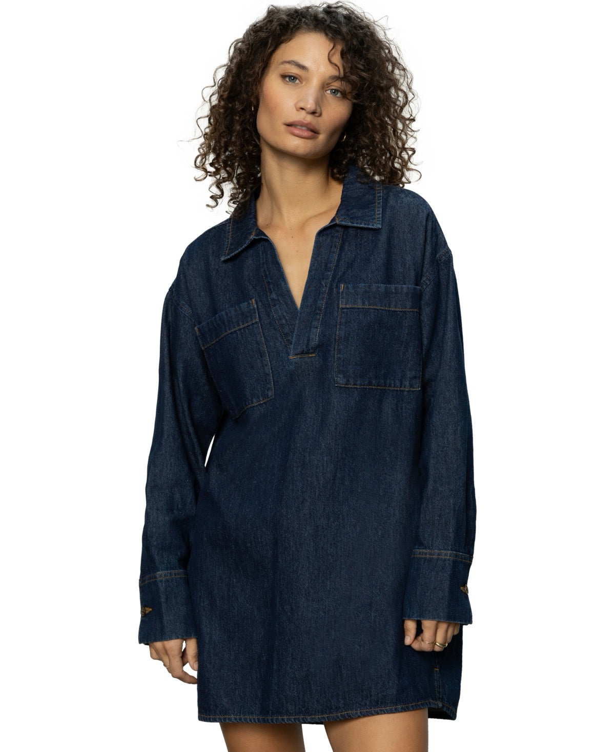 Sanctuary All-Day Denim Tunic Dress
