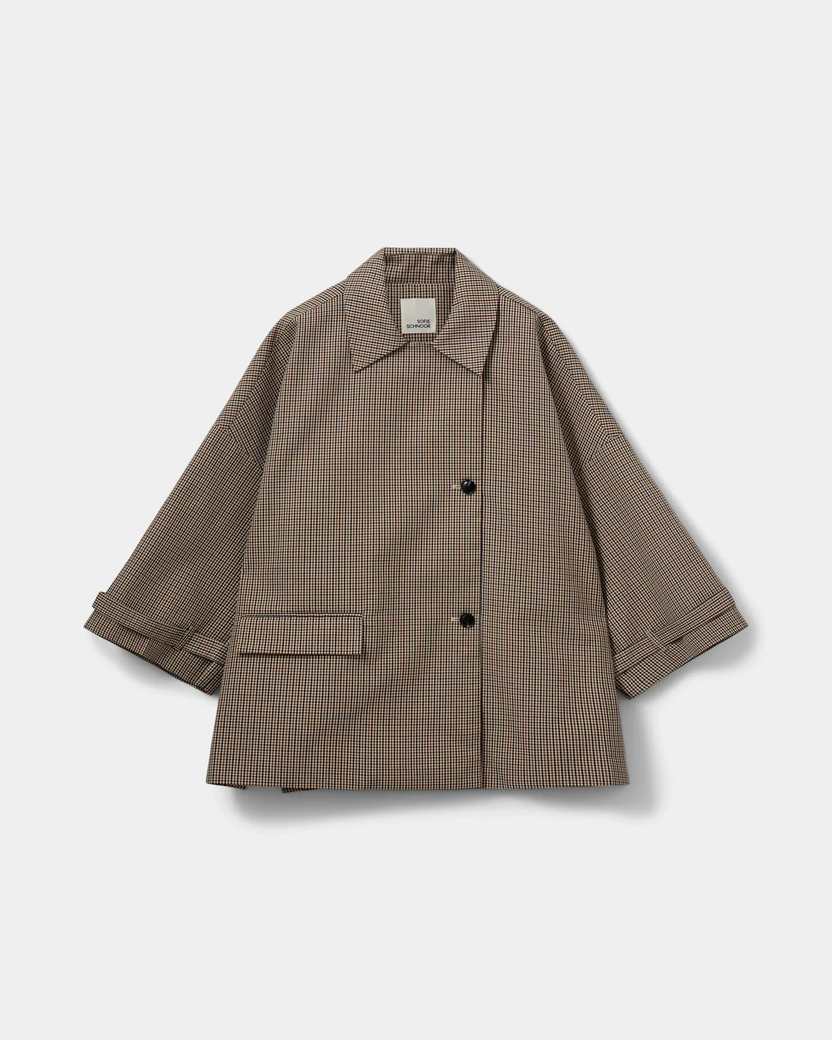 Sofie Schnoor Selina Oversized Check Jacket