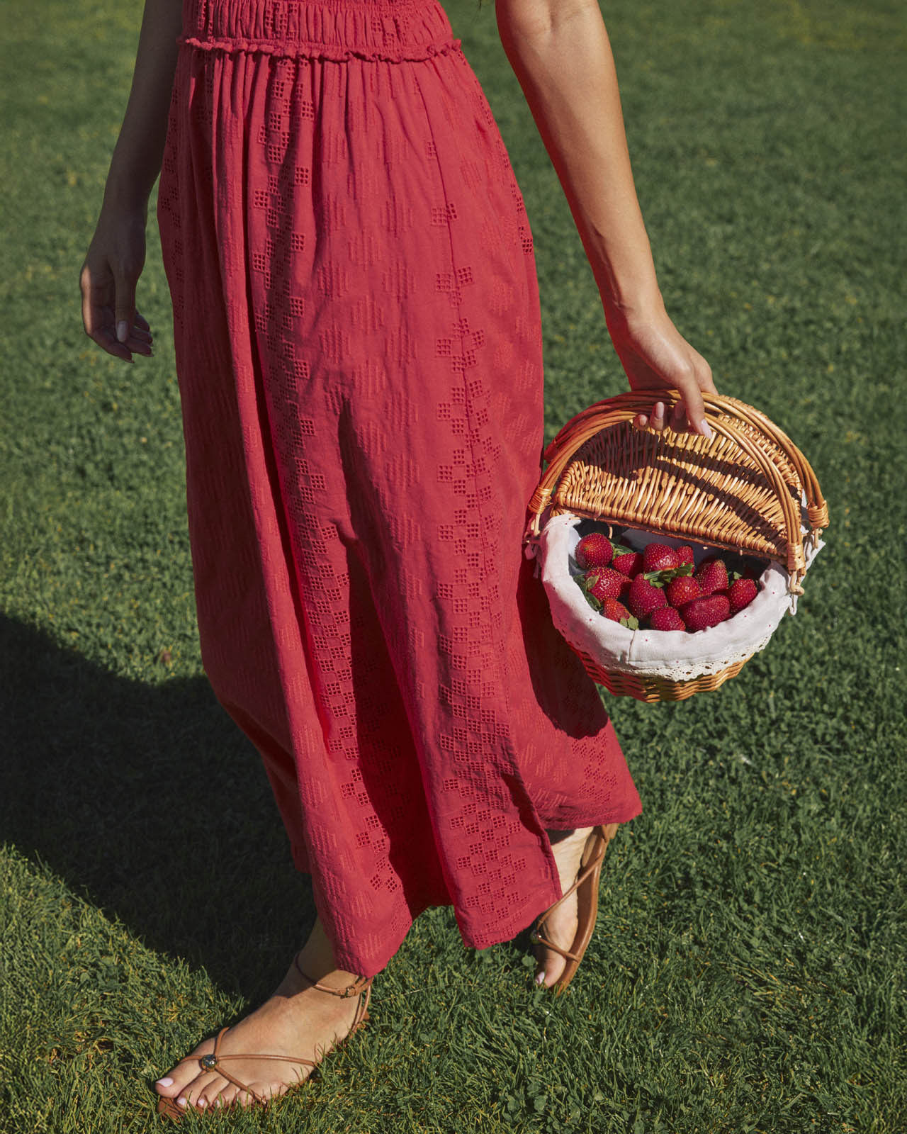 Splendid Kenzie Geo Eyelet Dress
