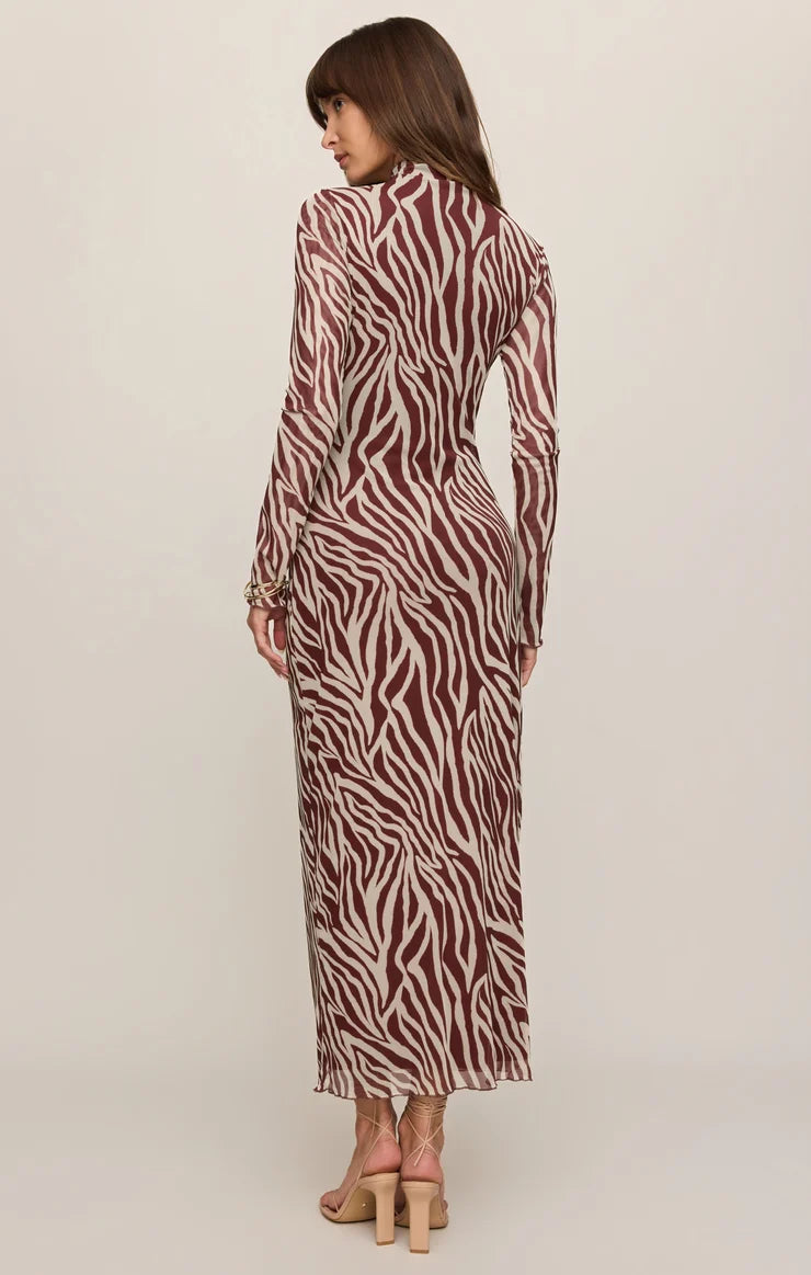 Z Supply Sevilla Zebra Mesh Midi