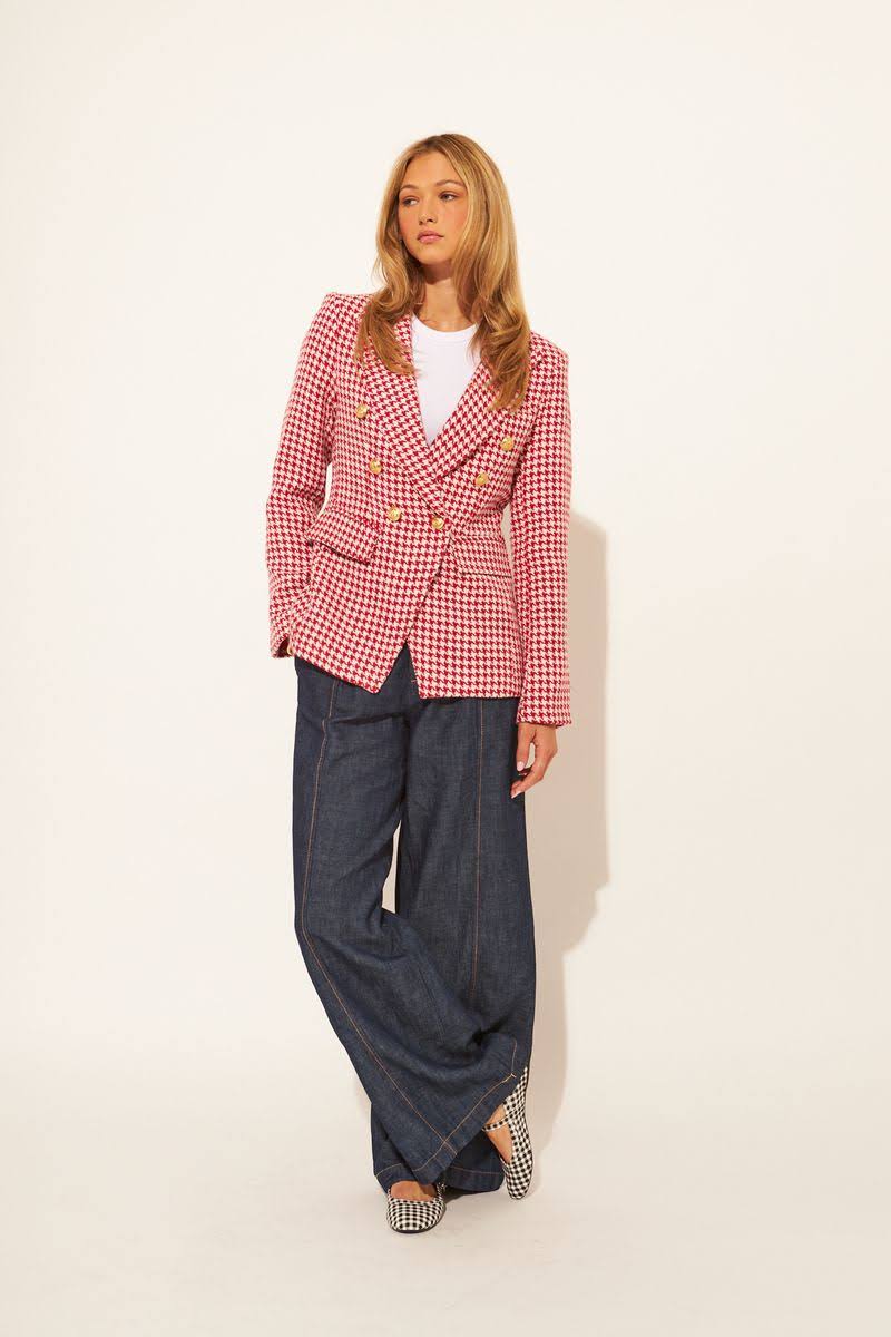 John&Jenn Laurent Houndstooth Blazer