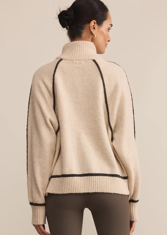 Z Supply Alps Half Zip Sweater