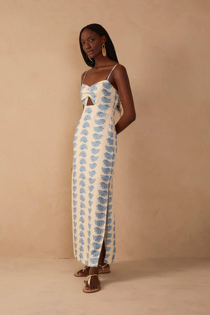 Dress To Cutout Linen Maxi