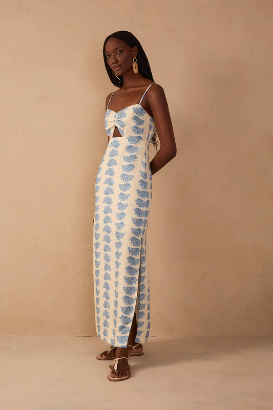 Dress To Cutout Linen Maxi