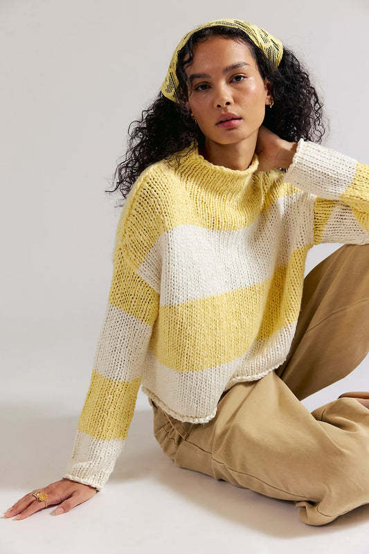 Free People Opal Stripe Sweater