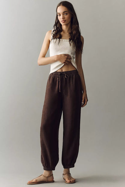 Sanctuary Melody Micro Linen Balloon Pant