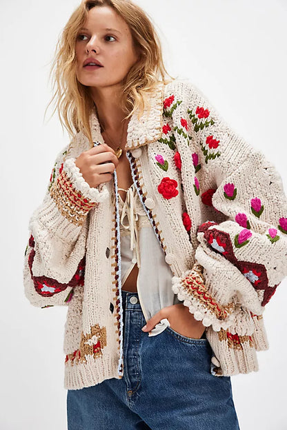 Free People Rosebud Cardi