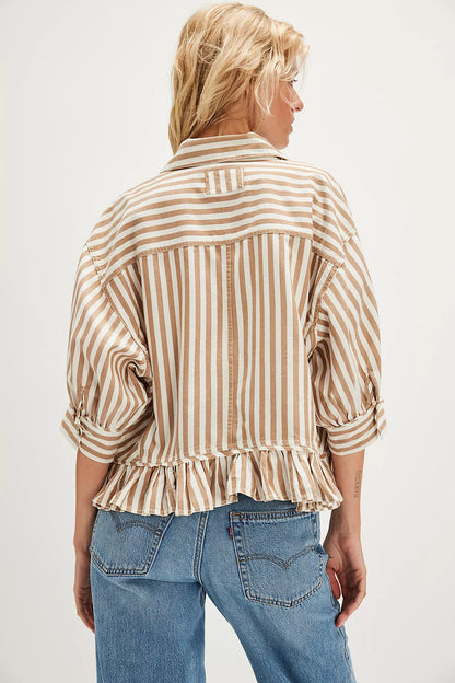 Free People Bailey Stripe Shirt