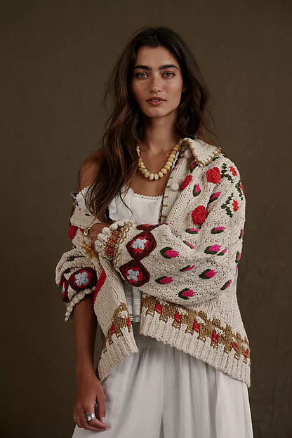 Free People Rosebud Cardi