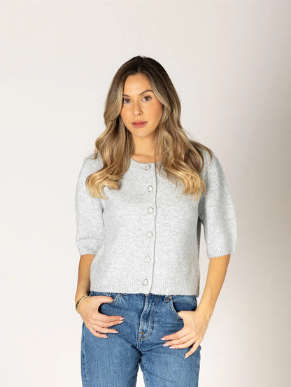 Lyla & Lux Short Sleeve Cardi