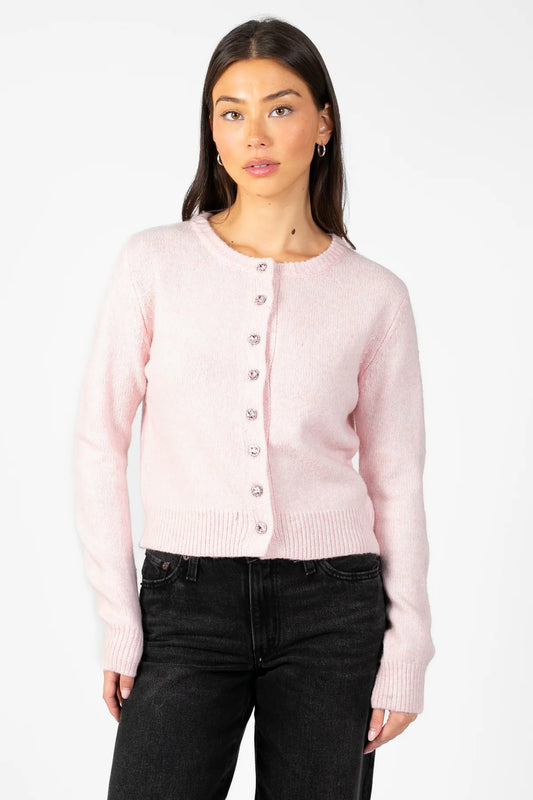 Lyla&Lux Aisha Crystal Cardigan
