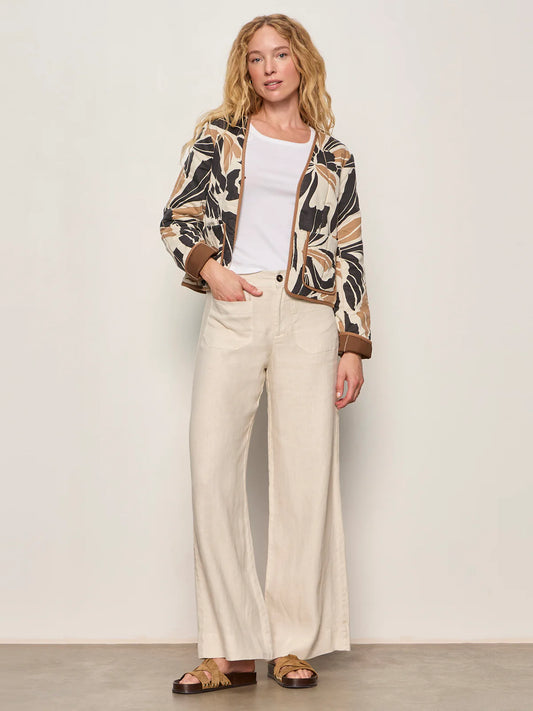 Sanctuary The Linen Marine Wide Leg