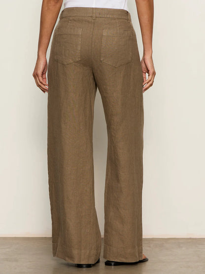Sanctuary The Linen Marine Wide Leg