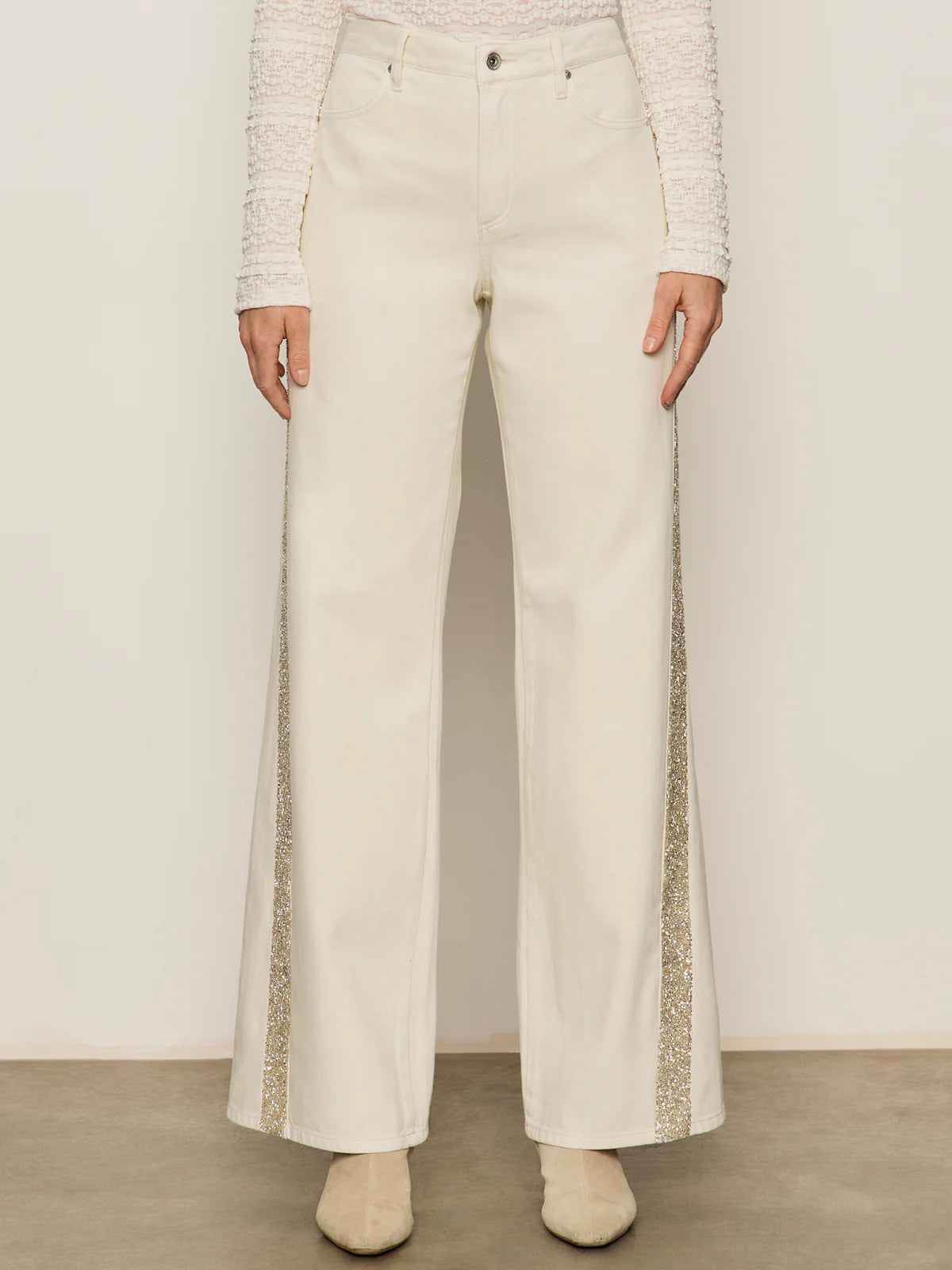 Sanctuary Cadence Shimmer Stripe Pant