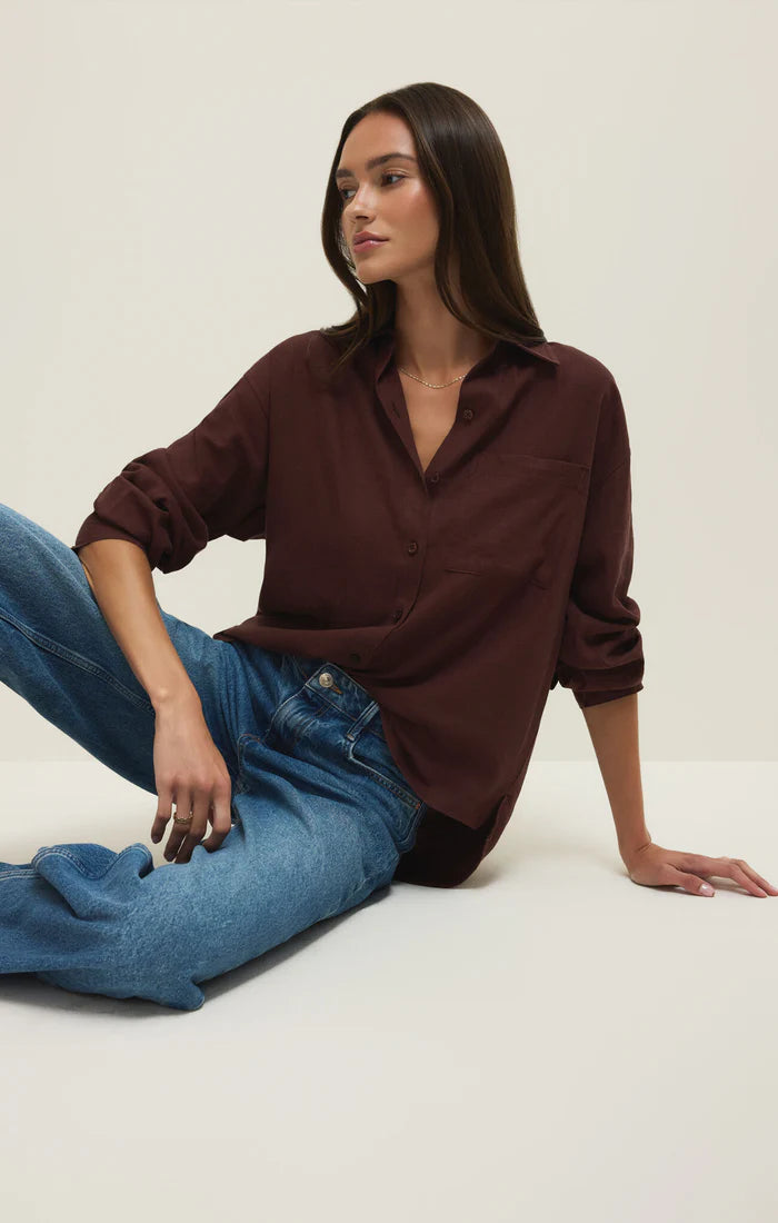 Z Supply Alfie Button Up Shirt