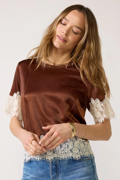 Sanctuary One of a Kind Lace Top