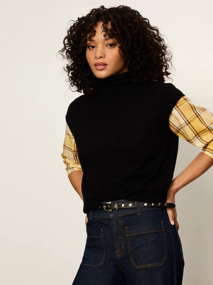 Sanctuary Mock Neck Sweater Shell