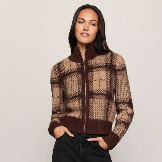 Z Supply Frostline Plaid Cardigan