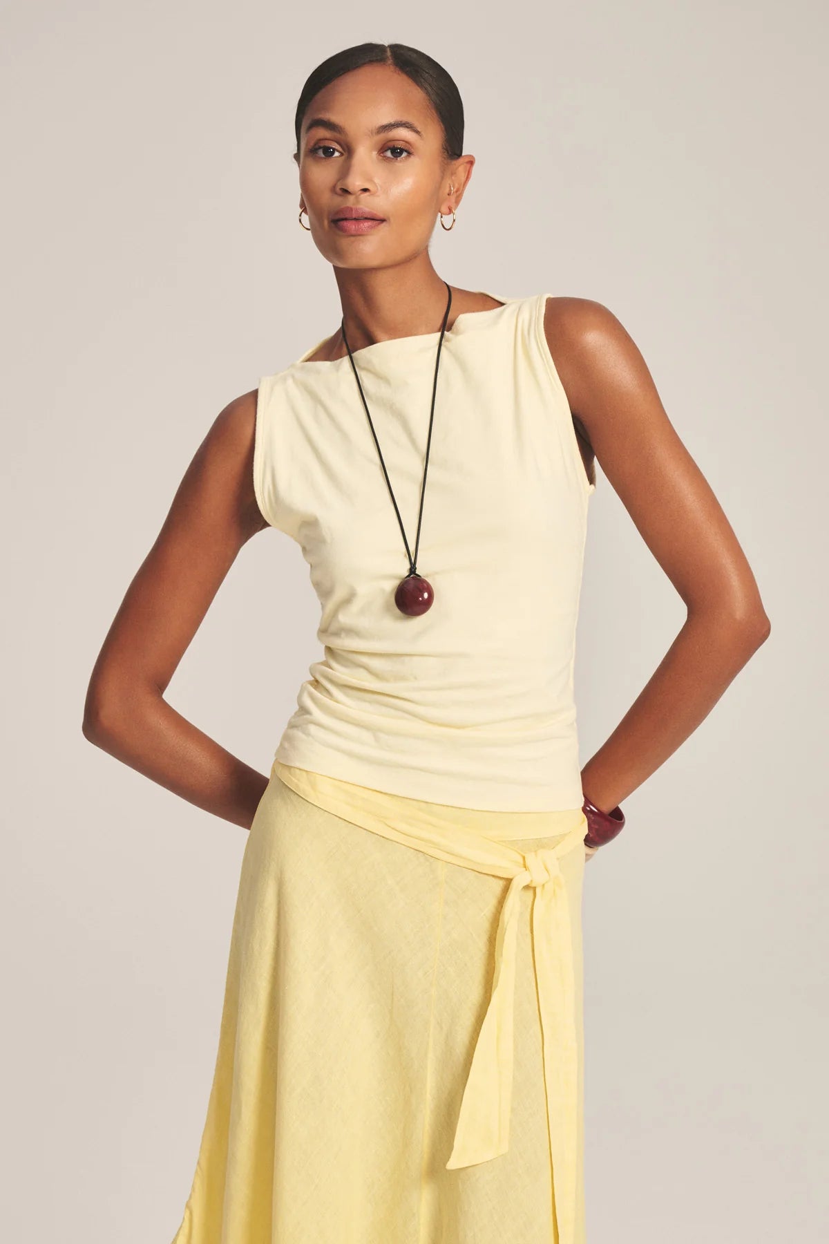 Velvet Emilia Gauzy Whisper Novelty Top