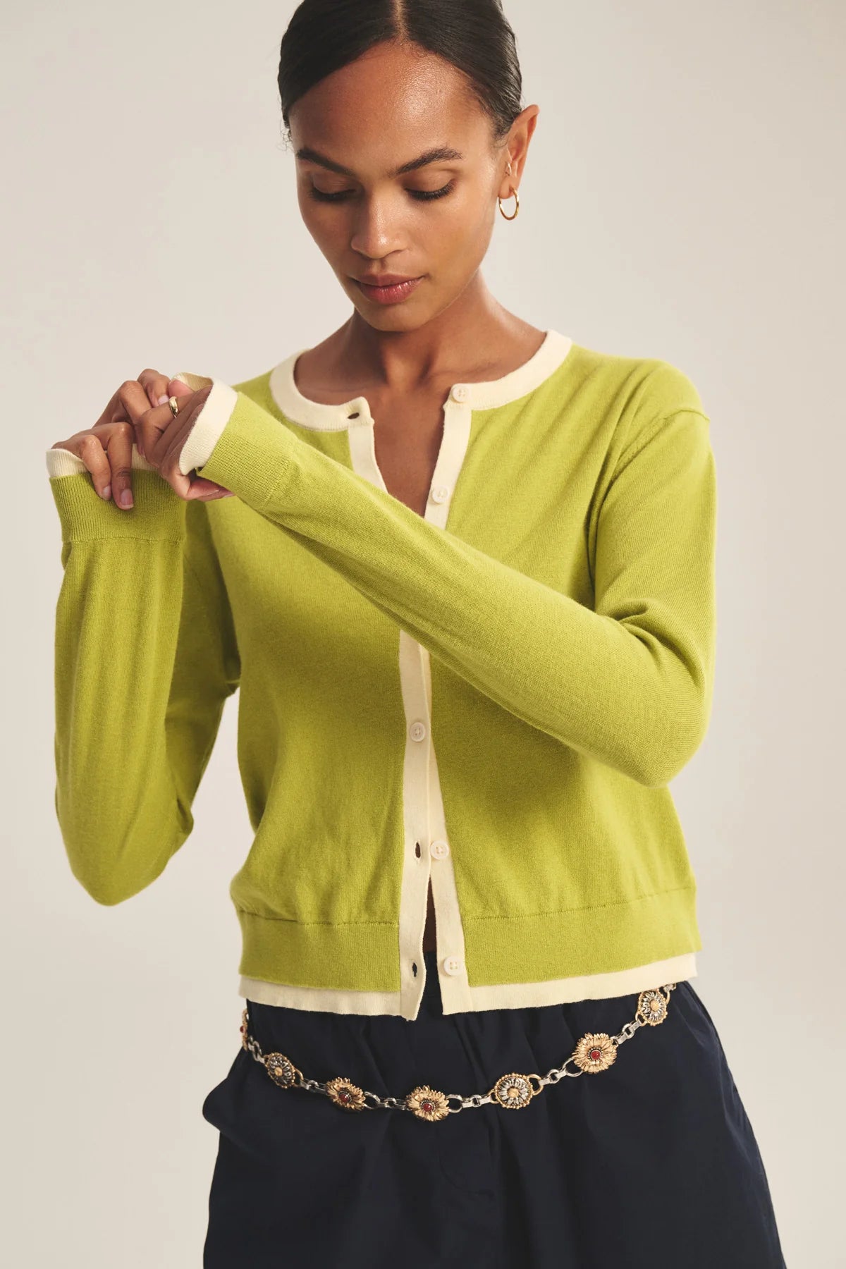 Velvet Saylor Cotton Cashmere Sweater