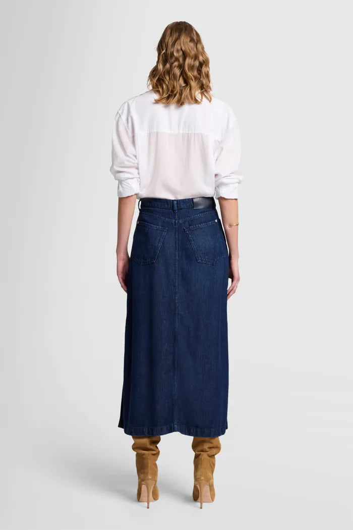 7 for all Mankind Midi Skirt