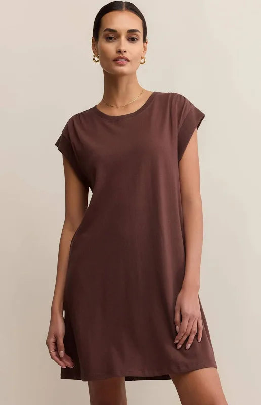 Z Supply Routine Shift Mini Dress