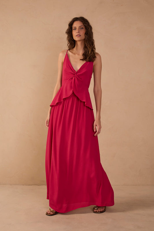 Dress To Ruched Maxi