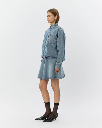 Sofie Schnoor Indigo Denim Skirt