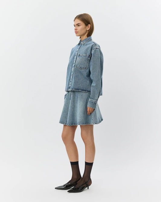 Sofie Schnoor Indigo Denim Skirt