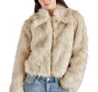 Steve Madden Juniper Faux Fur Coat